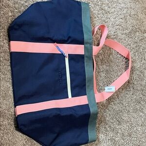 Victorias Secret Pink - Navy and Pink Tote Bag NWT